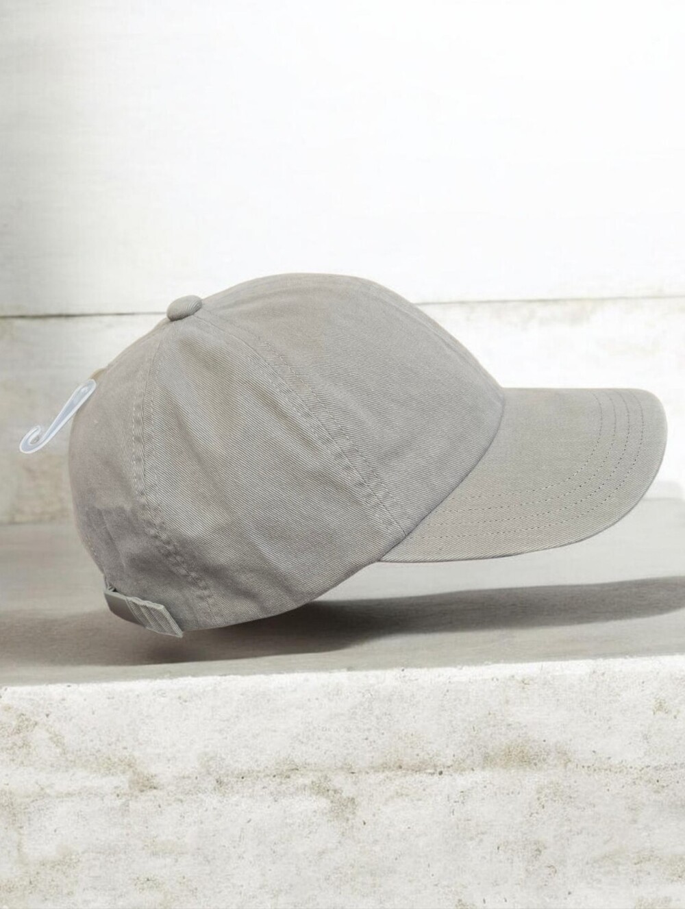 Classic Neutral Baseball Cap - Light Taupe